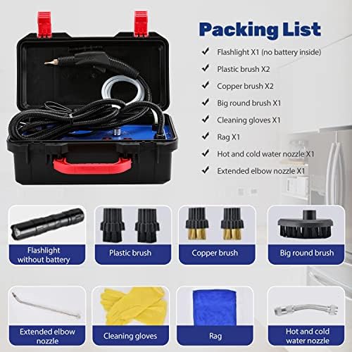 Moongiantgo High Pressure Steam Cleaner 1700W Portable Cleaning Machine - Image 6