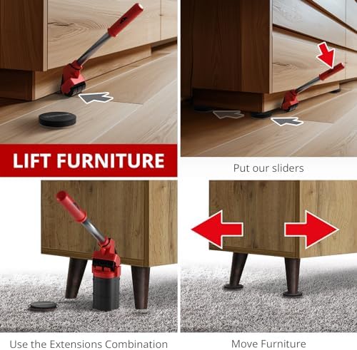 X-Protector Furniture Lifter Tool - Premium Furniture Jack Lifter Tool - Image 2