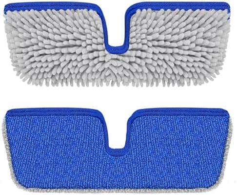 Reusable Mop Pads for Enspoway Dust Mop: Double-Sided Microfiber Refills by ENSPOWAY