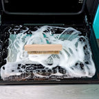 Copper Stove Brush with Wood Handle for Kitchen Oven Cleaning - Image 5