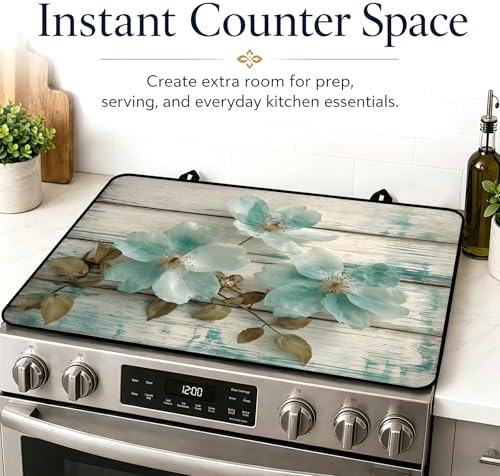 Stove Top Cover,28.5"L x 20.21"W,Heat Resistant Cooktop Protector Mat - Image 7