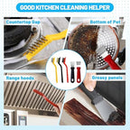 16Pcs Crevice Cleaning Brush Set, Hard Bristle Scrub Brushes for Gaps - Image 3