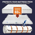 Mattress Vacuum Storage Bag for Memory Foam, Latex and Hybrid Mattress - Image 4
