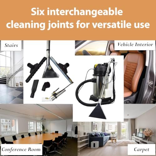 Commercial Carpet Cleaner Machine 1.3HP 40L 110V for Hotel&Office - Image 7