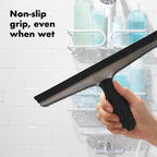 OXO Good Grips Stainless Steel Squeegee - All-Purpose for Bathroom, Glass Shower Doors, Mirrors, Tiles, Countertops and Car Windows - Streak Free - Image 6