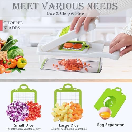 Vegetable Chopper Mandoline Slicer Home Kitchen Appliance Essential Gadget - Image 2