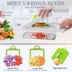 Vegetable Chopper Mandoline Slicer Home Kitchen Appliance Essential Gadget - Image 2