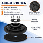 16" Floor Buffer Pad Driver for Malish 782016 & NP-9200 UNIV Clutch Plate - Image 3