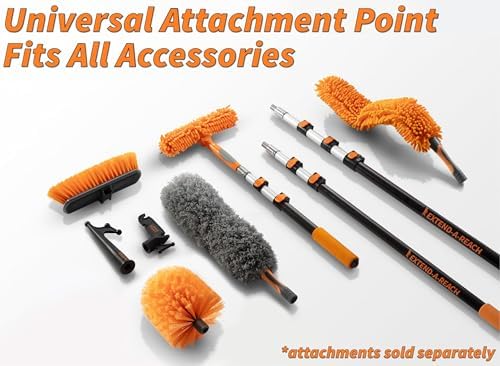 5-18 ft Long Telescopic Extension Pole, Multi-Purpose Extendable Pole - Image 6