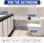 Kitchen Sink Splash Guard and Bathtub Water Barrier, 98 in - Image 6