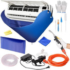 Large Ac Cleaning Bag with Wall Protection Cloth, 13Pcs Minisplit Cleaning Kit, Split Ac Cleaning Kit with Strong Washing Tool for Fast and Efficient Cleaning by SOUTHSILK
