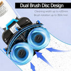 Prolux PLCC430BN Cordless Commercial Micro Dual Brush Floor Cleaner, Scrubber and Buffer - Image 6
