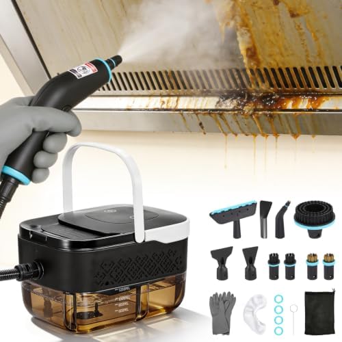 WICHMI Steam Cleaner Handheld High Pressure Car Steamer for Cleaning by WICHEMI