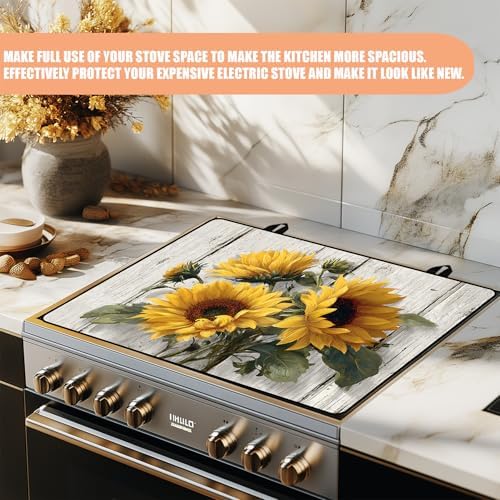 28"x20" Anti-Slip Electric Stove Top Cover - Image 5