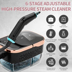 Handheld Steam Cleaner, 4 Bar Pressurized steam cleaner with 11 Accessories,15s Fast Heat-Up & 6-Level Adjustable,1500W Steamer for Cleaning Grout,Grease,Tile, Couch, Car Detailing, Windows & Floors - Image 2