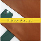 NICETOWN Burnt Orange Tie Up Curtains for French Back Door Windows Cover - Image 4