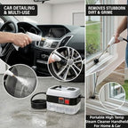 Foandbevi 1200W Handheld Steam Cleaner for Home, Car Detailing etc. - Image 5