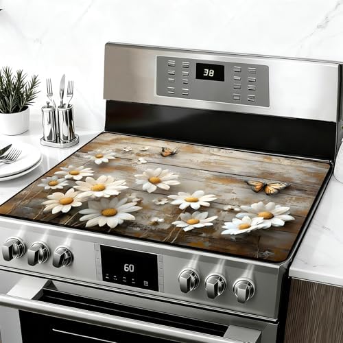 28"x20" Anti-Slip Electric Stove Top Cover by seewan