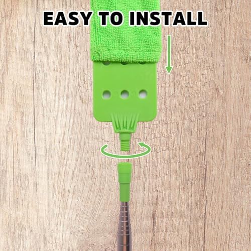 Retractable Gap Dust Cleaner, Bafezoze Gap Cleaning Brush with Long Extension Pole, Flat Duster Under Fridge Appliance Furniture Stove Oven Door Couch - Image 7