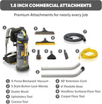 Prolux XForce Pro Lightweight Bagless Backpack Vacuum - New Commercial Vacuum Tech for Professional Cleaners and Businesses - Image 5