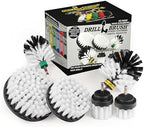Drill Brush Ultimate Car Wash Kit - Wheel Brush - Car Carpet - Spin Brush by Drillbrush