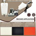 20" Commercial Floor Scrubber & Polisher Multi-functional Grinding Machine with 13L Tank - 2834 RPM for Wood, Tile, Epoxy, Low Noise Industrial Use 1500W 110V - Image 4