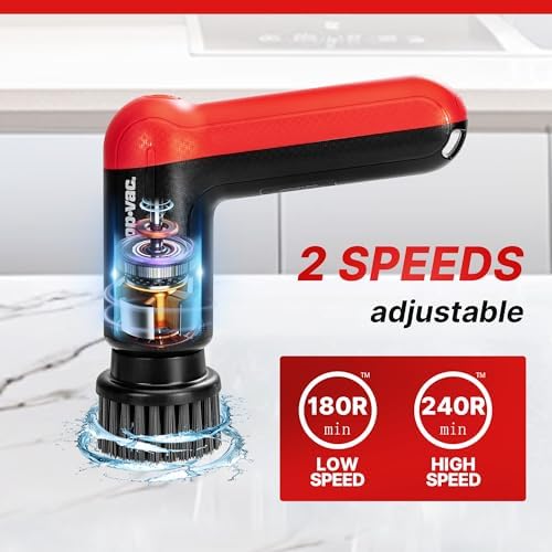 Shop-Vac Cordless Spin Scrubber with 5 Multi-Surface Heads - Image 5