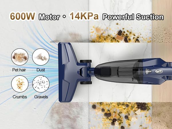 Corded Small Vacuum Cleaners for Home Stick Lightweight VA001 - Image 2