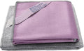 NΘrwex Basic Package Window Cleaning Cloth and EnviroCloth Glass Cloth, Cleaning Cloth, Streaks Scratches Free, Just Add Water (Purple 1 Pack, Grey 1 Pack) by Longmann