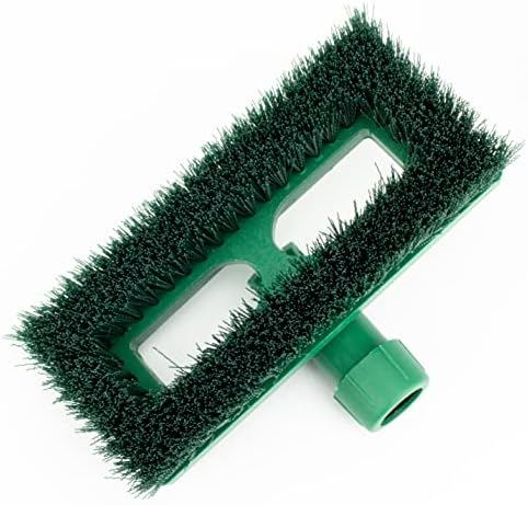 SPARTA 3638831EC09 Polyester Rectangle Scrub Brush, Floor Brush, Cleaning Brush With Swivel Head For Cleaning, 8 Inches, Green - Image 4