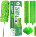 dusters for Cleaning extendable Long Handle，Webster Cobweb Duster with Extension Pole，Spider Web Remover Brush with Pole，Outdoor Web Cleaner Outside for use on Ceilings, cabinets, Walls, Light by Home