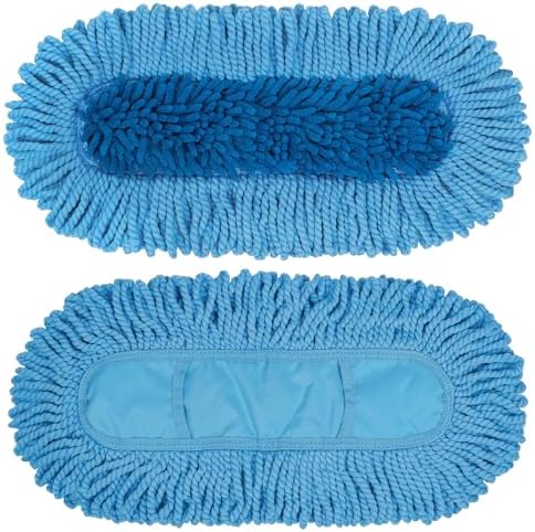 2 Pack Dust Mop Replacement Head for Floor Duster Compatible with O-Cedar Hardwood Floor 'N Baseboard Dust Mop by KalTell