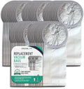 50 High-Efficiency Replacement Vacuum Bags – Compatible with ProTeam Commercial Backpack Vacuums 6QT, Part # 100431 - Easy Installation - (50-Bags) by Think Crucial by ThinkCrucial