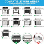Full Size Griddle Insert for Weber Genesis II 400&LX 400 Series Gas Grills - Image 5