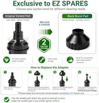 EZ SPARES 1-1/4" Micro Crevice Kit, Keyboard Car Vent Tools with Bag - Image 6