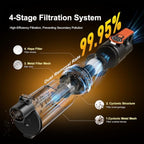 25Kpa Handheld Vacuum Cordless Cleans Car, Home and Office Fast - Image 3