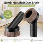 4 Pack 1.5" Vacuum Brush Compatible with ProTeam Backpack Vacuum # 100110 - Image 4