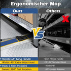40" Commercial Dust Mop for Floor Cleaning, Heavy Duty Industrial Mop - Image 3