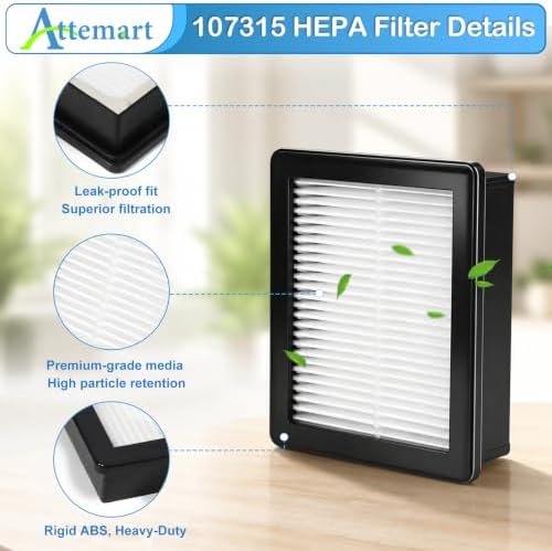 107315 HEPA Vacuum Filter for ProTeam Coach Pro 10, Super Coach Pro 6 - Image 4
