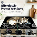Stove Top Cover,28.5"L x 20.28"W,Heat Resistant Cooktop Protector Mat - Image 5