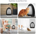 EyeVac Home Touchless Vacuum Automatic Dustpan - Great for Sweeping Pet Hair Food Dirt Kitchen - Ultra Fast & Powerful, No More Bending Down, Bagless, Corded, Automatic Sensor, 1000 Watt (Matte Black) - Image 5