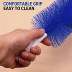 Bendable Microfiber Duster, Reusable Dust Remover, 2027 New Fan Cleaning Brush Washable ldeal for Electric Fans Air Conditioning, Home Car Vents, Curtain (Gray*4) - Image 4