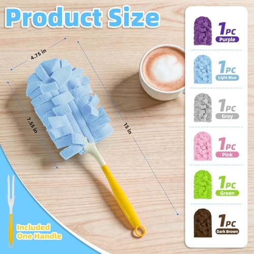 Reusable Duster Refills, Washable Duster for Swiffer (6 PCS) - Image 2