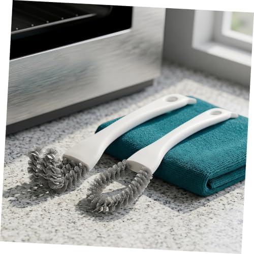 4pcs U Shaped Stovetop Cleaning Brush with Hooked Head - Image 6