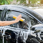 2 Pack 14 Inch Car Drying Squeegee Black Silicone Window Blade - Image 6