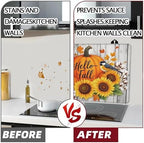 Fall Stove Top Cover for Electric Stove 28" x 20" Autumn Sunflowers Pumpkin Glass Flat Heat-Resistant Top Stove Mat for Kitchen Ceramic Countertop Oven Induction Cooktop - Image 7