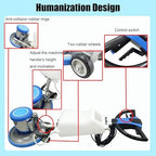 110V 17inches Commercial Industrial Floor Scrubber Buffer Heavy Duty Polisher Machine Polished Waxed Refurbished Tile Scrubber Cleaner Wood Marble Cement Pavement Epoxy Rubber - Image 4