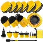 Holikme 20 Pack Drill Brush Set with Soft Detail Brush and Cleaning Cloth by Holikme