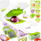 Vegetable Chopper Mandoline Slicer Home Kitchen Appliance Essential Gadget by Dewpeton