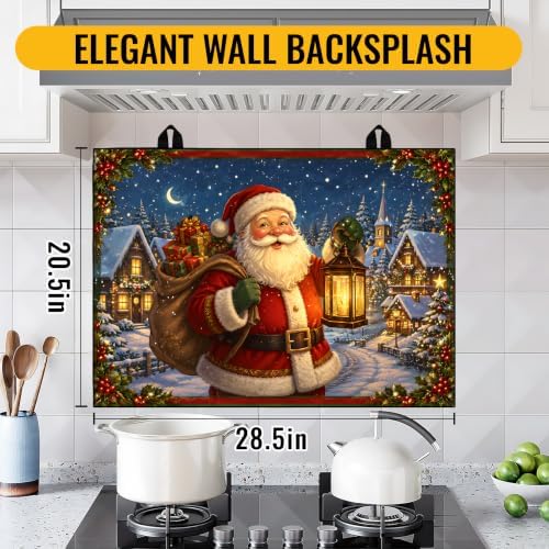NYZE Christmas Santa Stove Top Covers for Electric Stove 28 x20 inch - Image 3